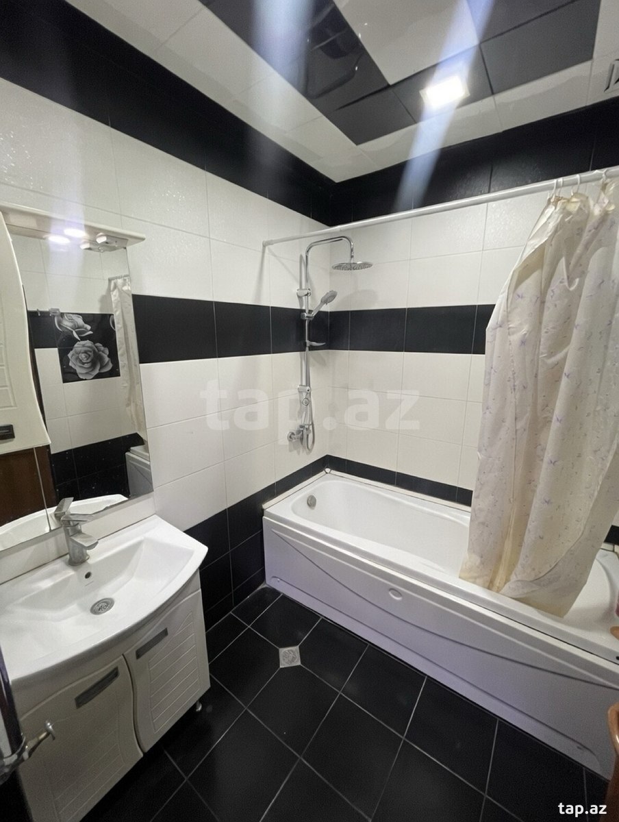 2-otaqlı yeni tikili kirayə verilir, Y. Yasamal qəs., 100 m² (14)