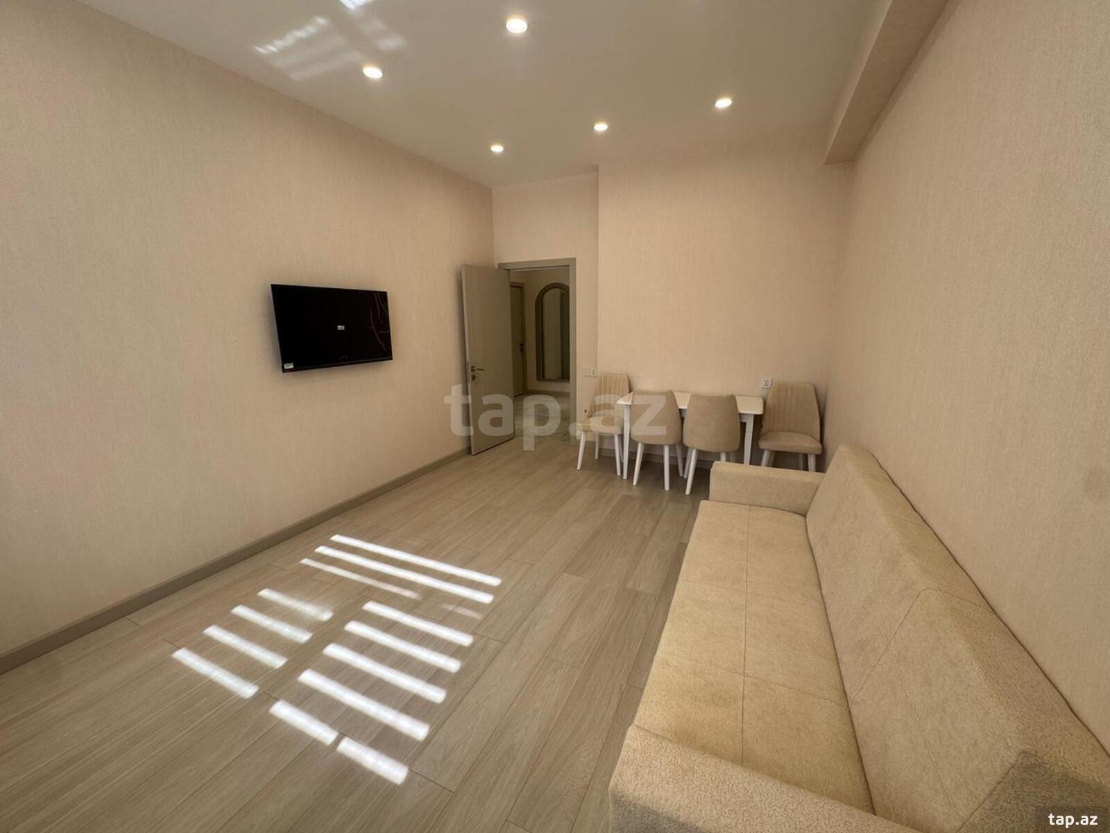 2-otaqlı yeni tikili kirayə verilir, Dərnəgül m., 50 m² (2)