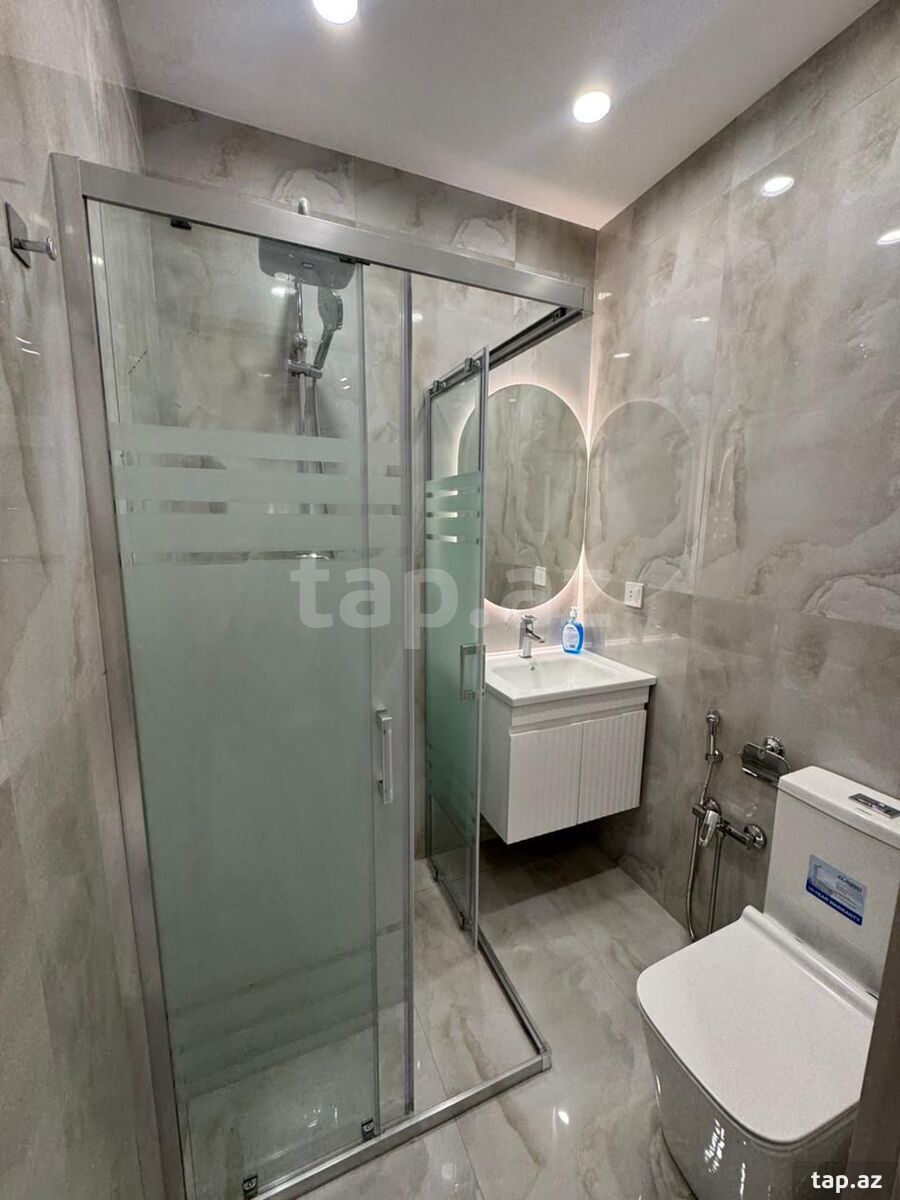 2-otaqlı yeni tikili kirayə verilir, Dərnəgül m., 50 m² (14)