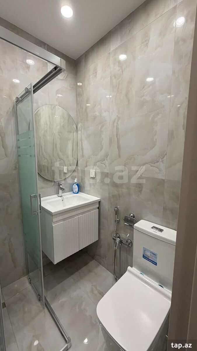 2-otaqlı yeni tikili kirayə verilir, Dərnəgül m., 50 m² (15)