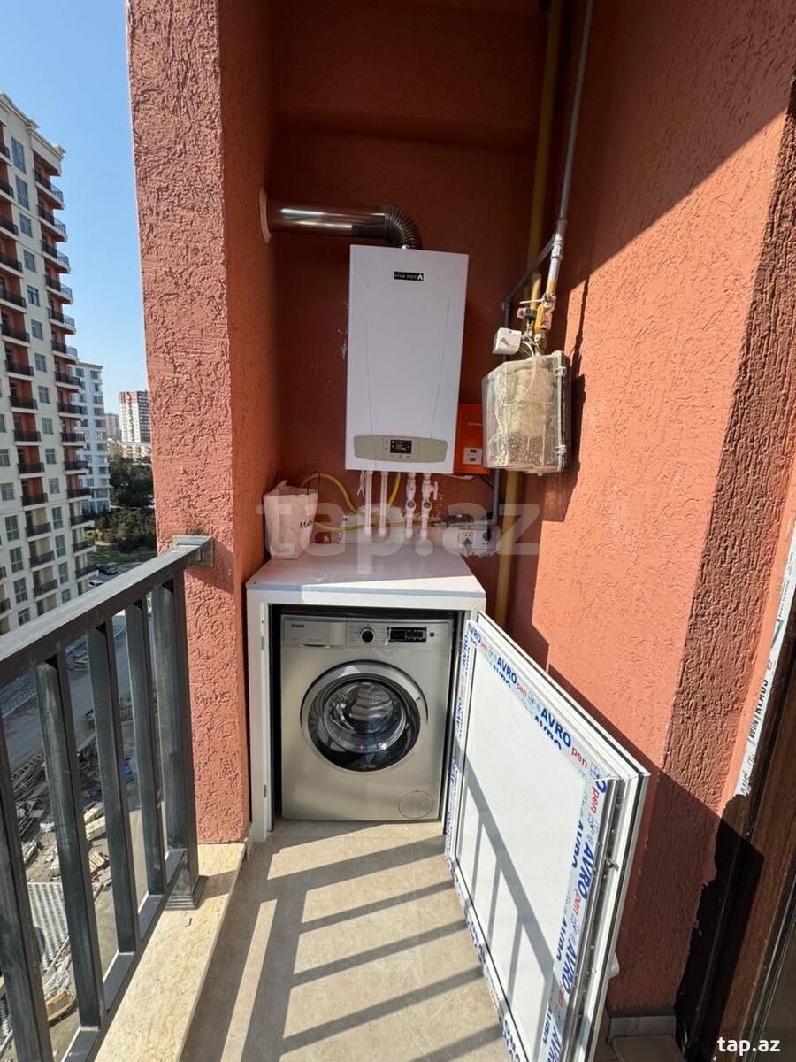 2-otaqlı yeni tikili kirayə verilir, Dərnəgül m., 50 m² (17)