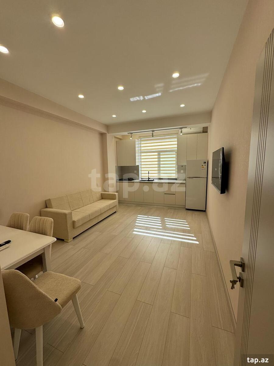 2-otaqlı yeni tikili kirayə verilir, Dərnəgül m., 50 m²