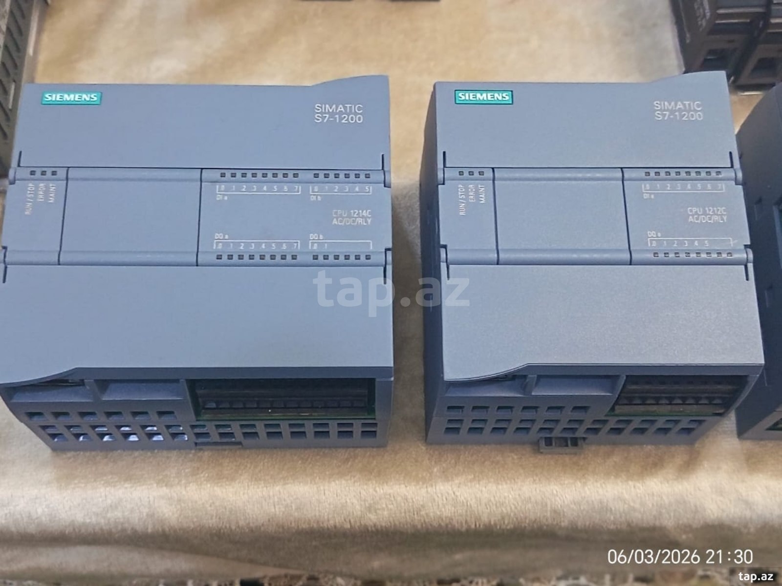 Plc S7-1200 1214C dc delta plc modullar 