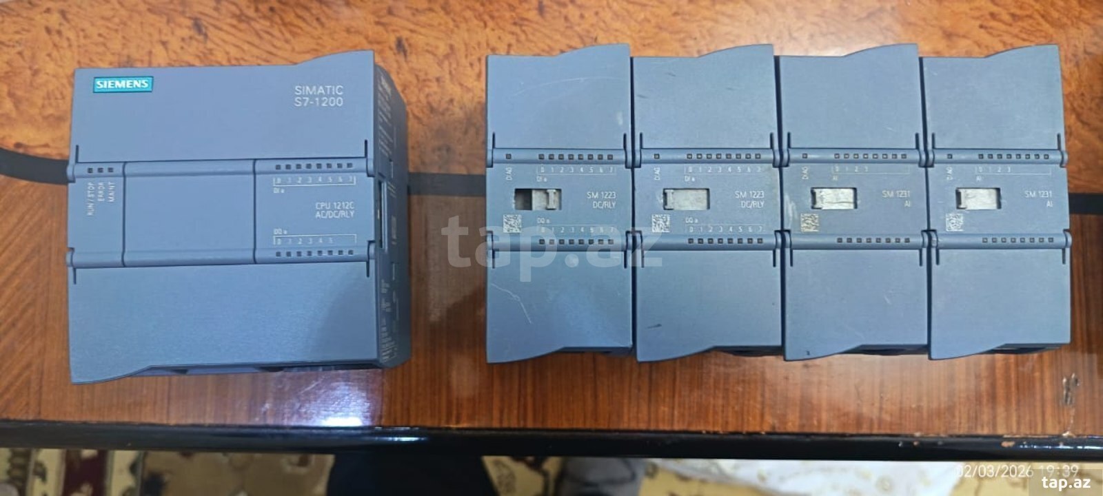 Plc S7-1200 1214C dc delta plc modullar  (2)