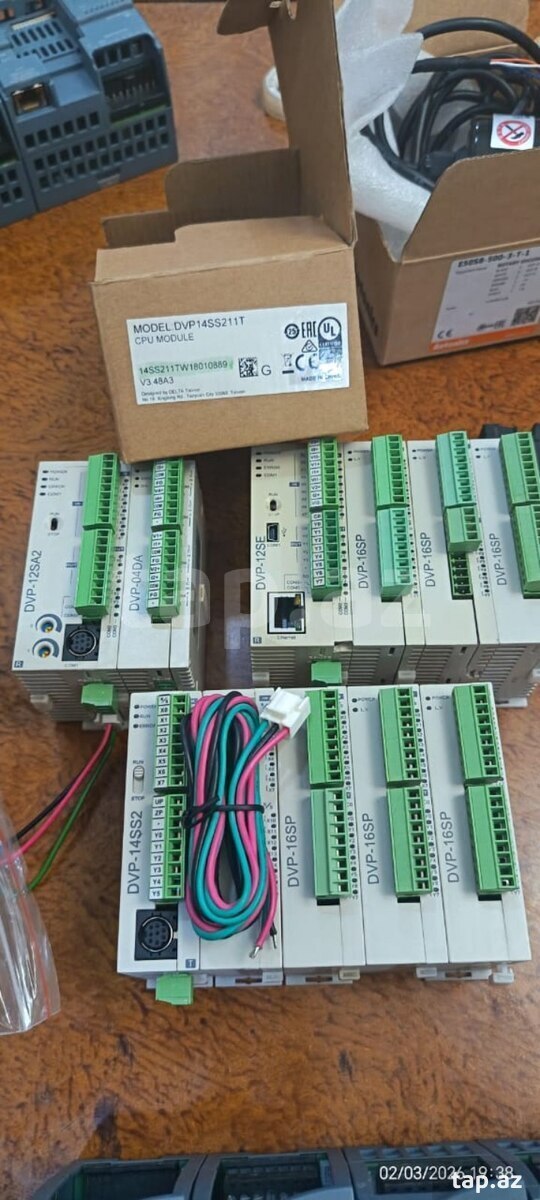 Plc S7-1200 1214C dc delta plc modullar  (4)