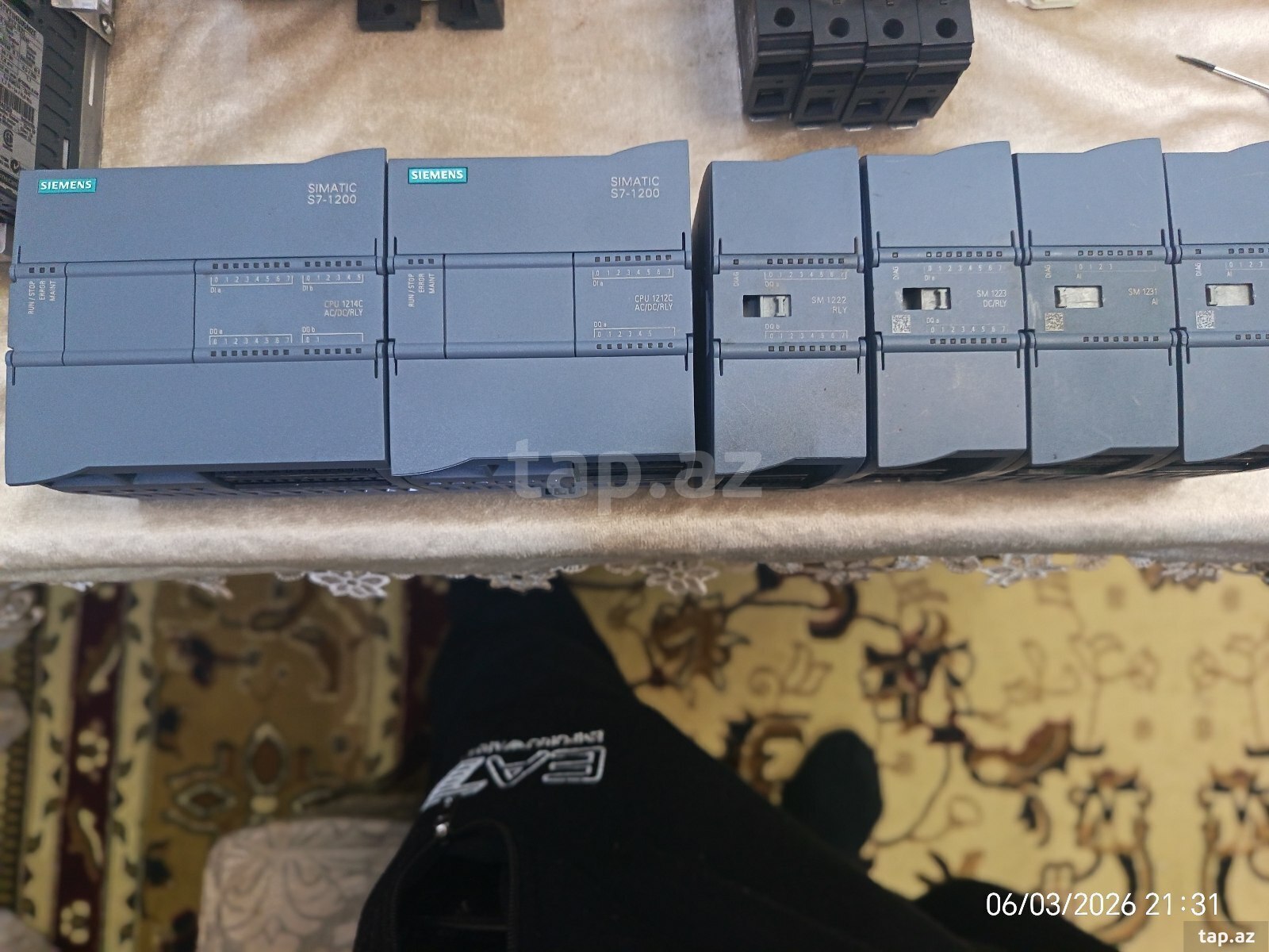 Plc S7-1200 1214C dc delta plc modullar  (10)