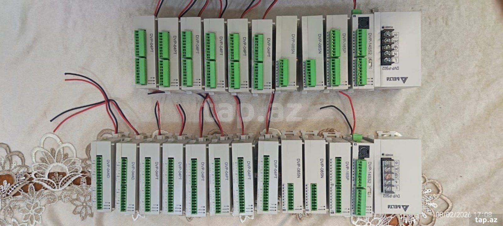 Plc S7-1200 1214C dc delta plc modullar  (12)