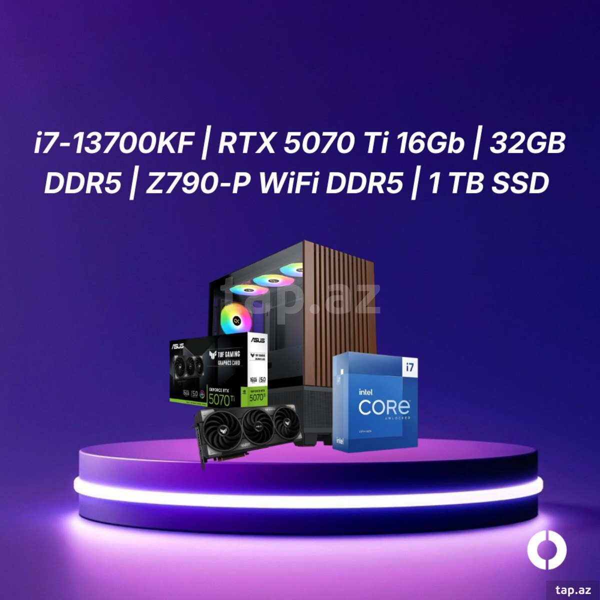 Blaze Endorphin Gaming PC- Intel Core i7-13700KF, 5070 ti