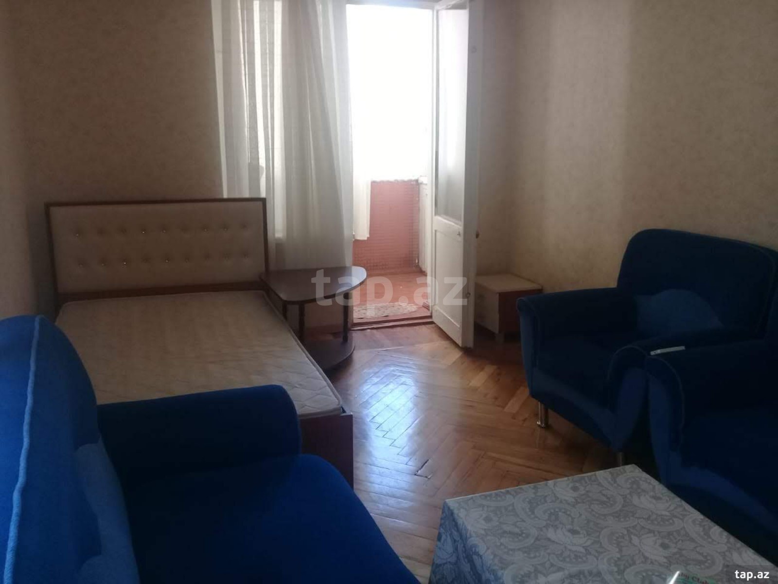 1-otaqlı mənzil kirayə verilir, İnşaatçılar m., 35 m² (2)