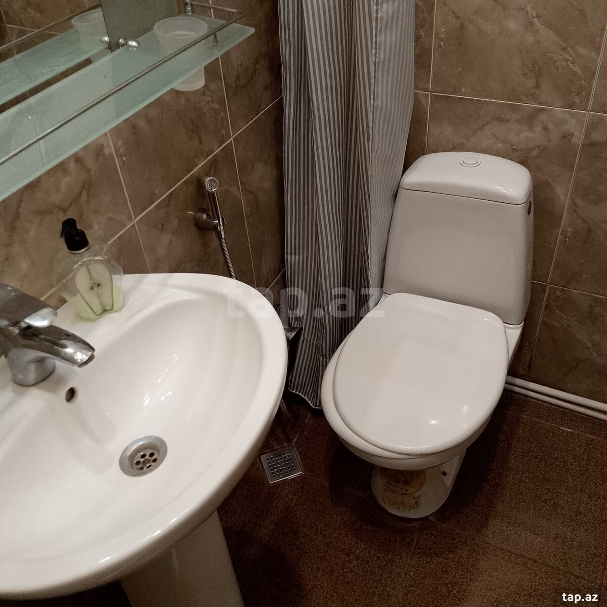 1-otaqlı mənzil kirayə verilir, Azərbaycan pr. 33, 32 m² (9)