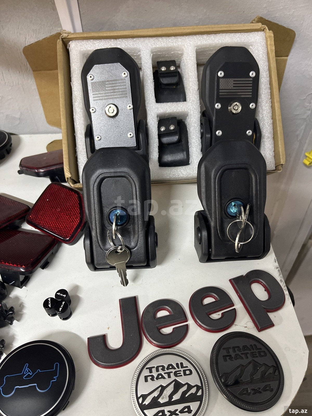 Jeep Wrangler kapot klidi