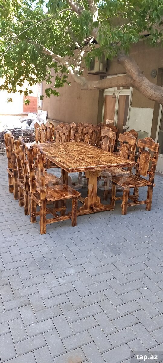 Masa və oturacaqlar (4)