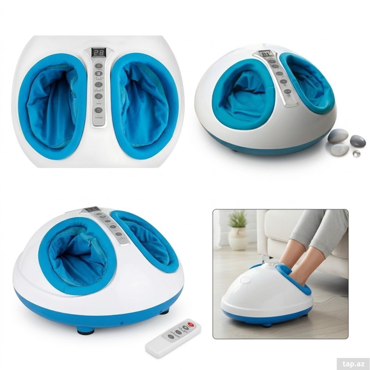 Relax ayaq masaj cihazı – YT-011 | İstilik Funksiyalı Foot Massager (10)