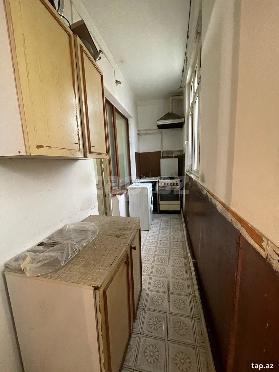 3-otaqlı mənzil kirayə verilir, İnşaatçılar m., 55 m² (7)