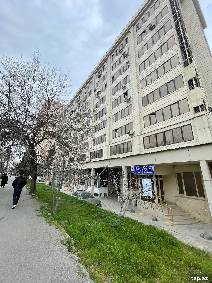 3-otaqlı mənzil kirayə verilir, İnşaatçılar m., 55 m²