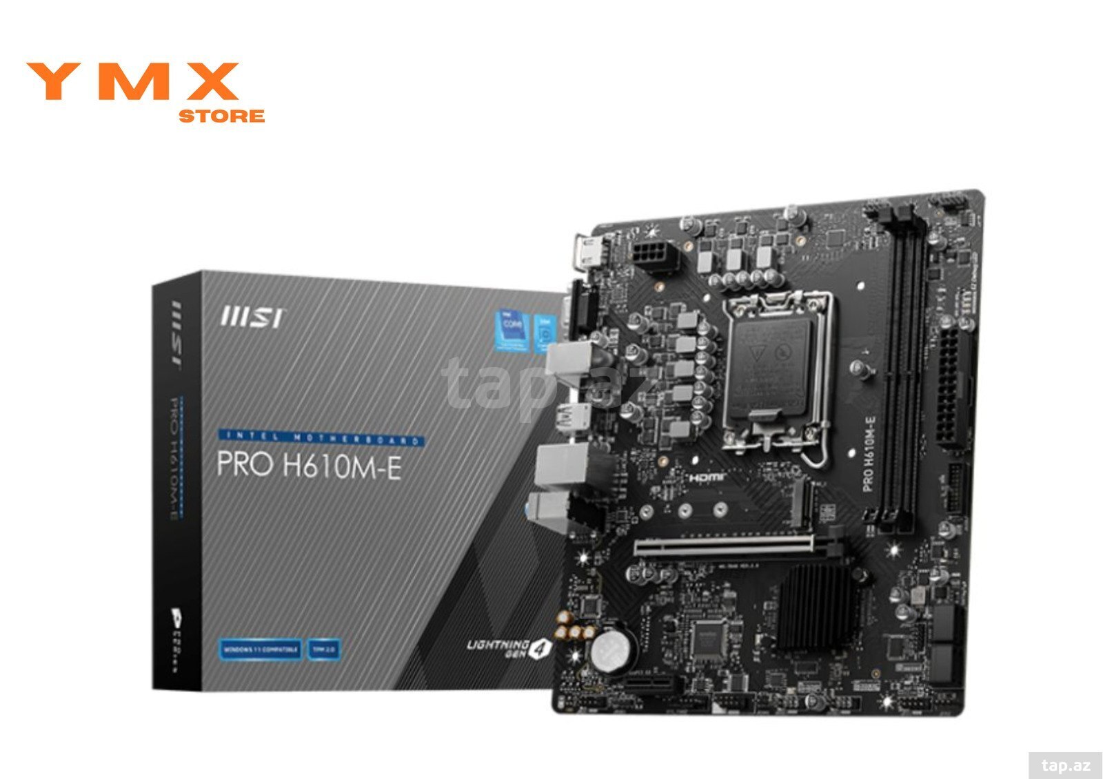 Ana plata MSI Pro H610M-E DDR5 (2)
