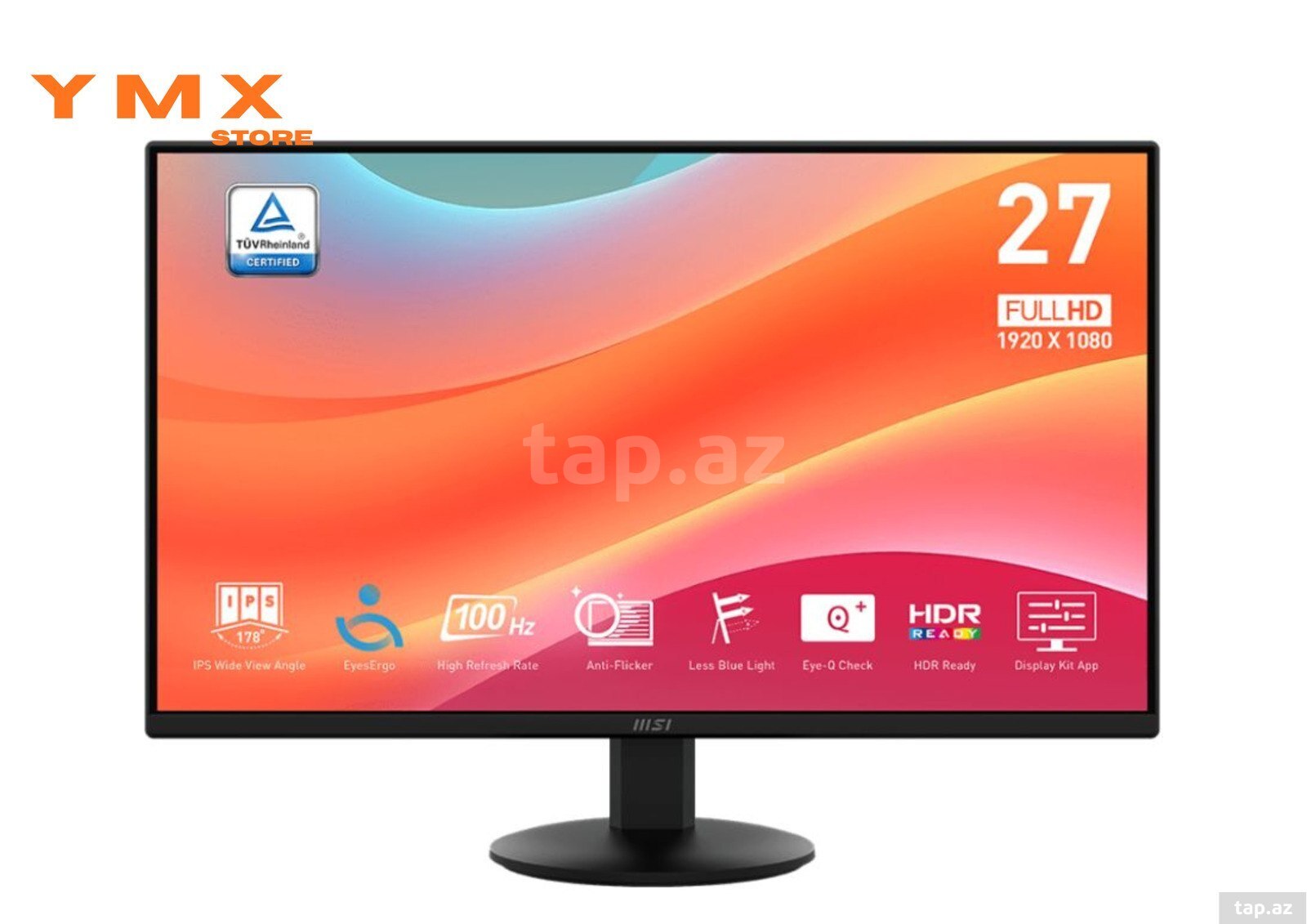Monitor "MSI PRO 27" 100Hz MP272L (2)