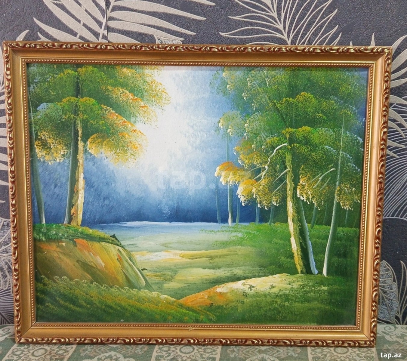 3D divar şəkili