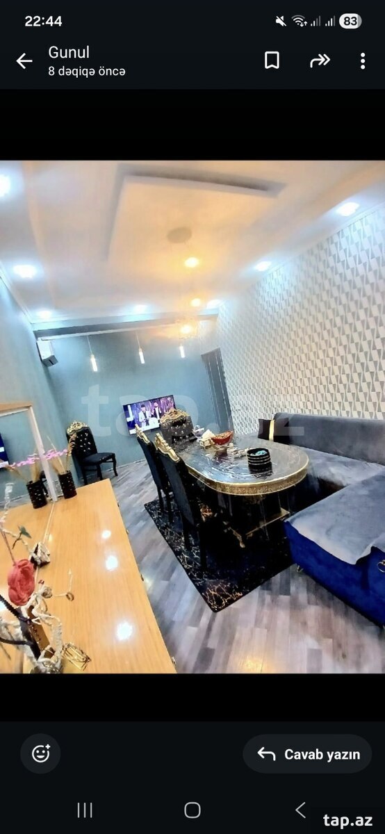 2-otaqlı yeni tikili, Masazır qəs., 55 m² (9)
