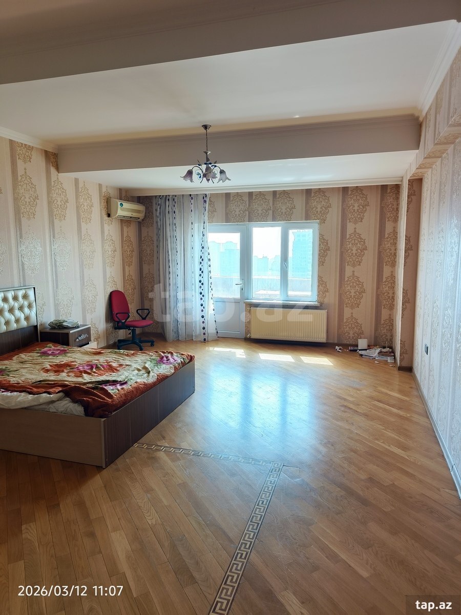 3-otaqlı yeni tikili kirayə verilir, Nəsimi r., 145 m² (12)