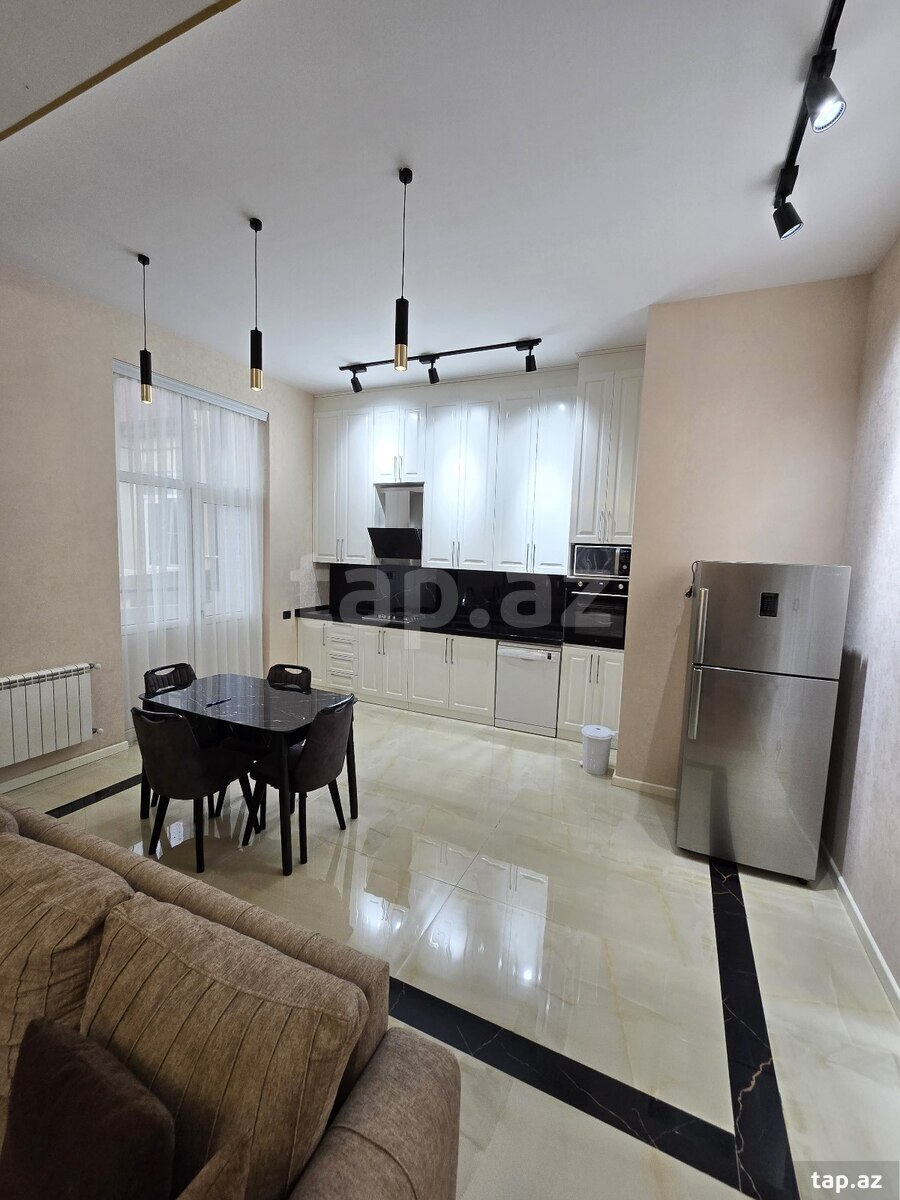 3-otaqlı yeni tikili kirayə verilir, N.Nərimanov m., 130 m² (2)