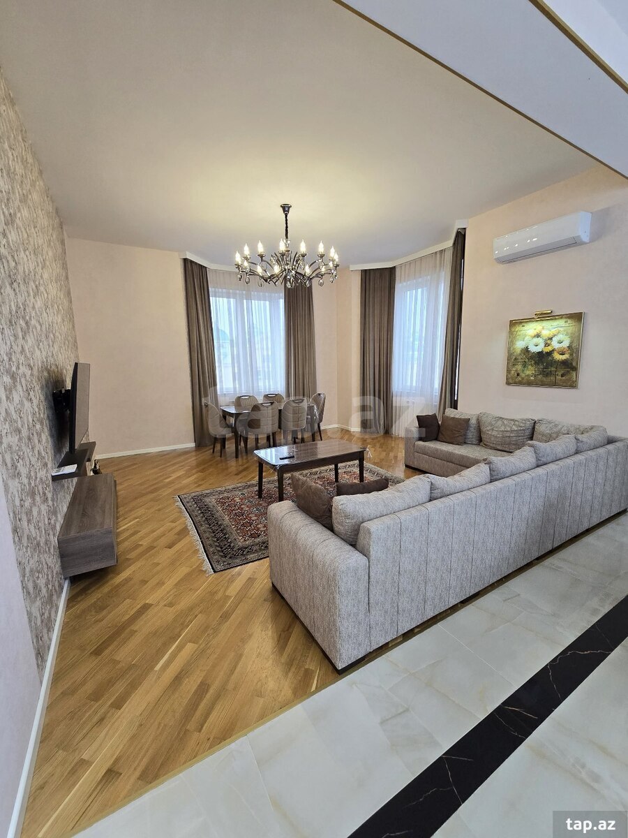 3-otaqlı yeni tikili kirayə verilir, N.Nərimanov m., 130 m² (3)