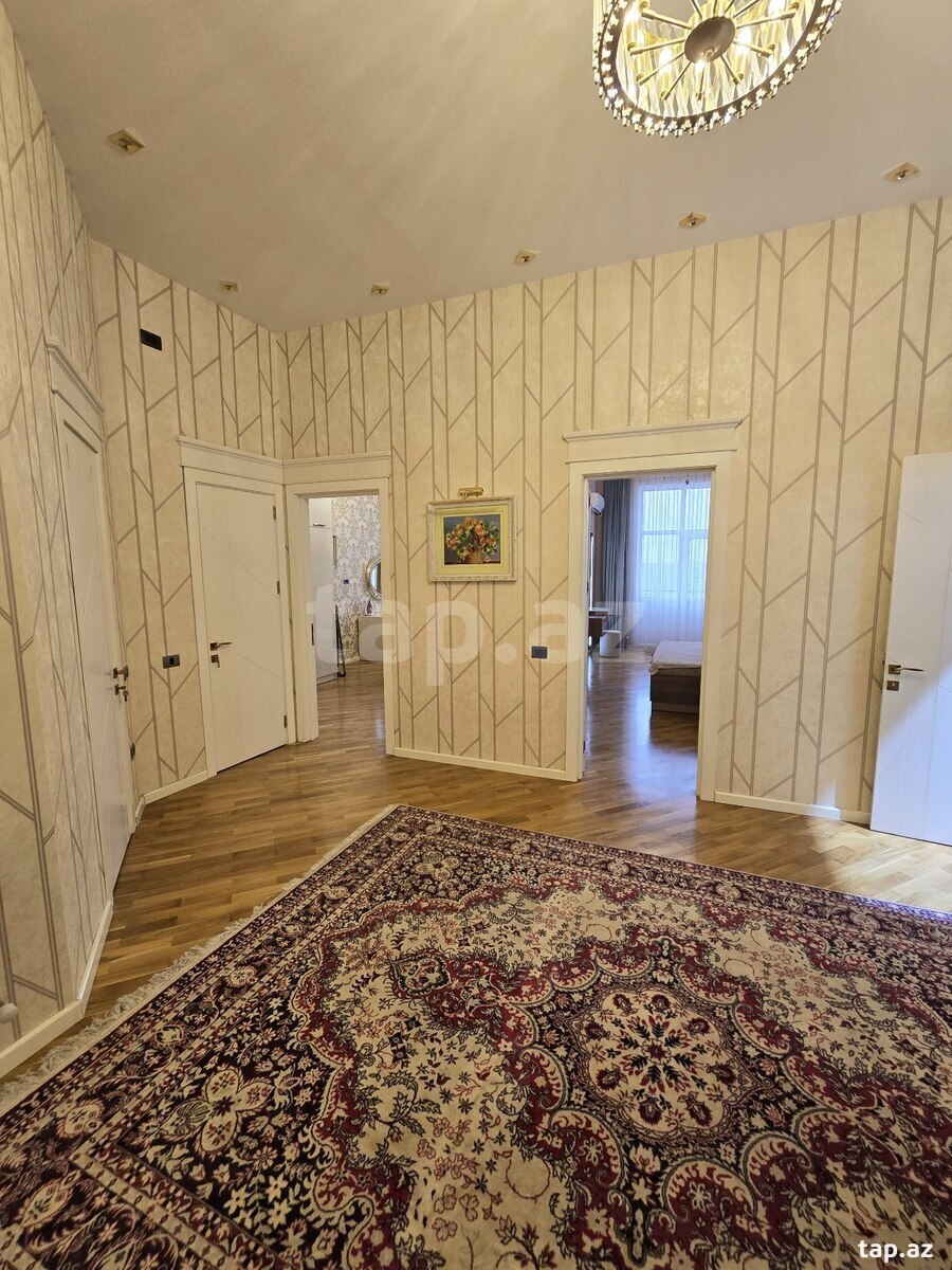 3-otaqlı yeni tikili kirayə verilir, N.Nərimanov m., 130 m² (8)