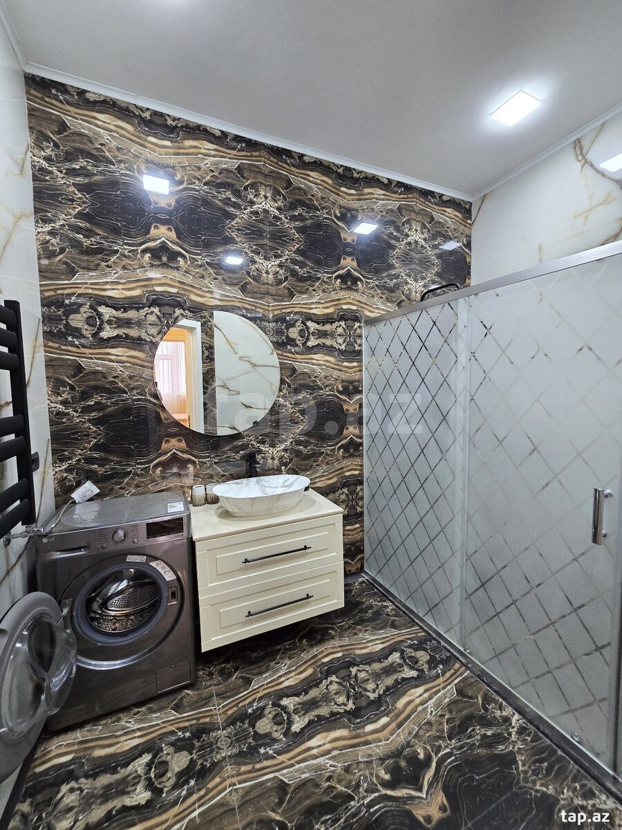 3-otaqlı yeni tikili kirayə verilir, N.Nərimanov m., 130 m² (10)