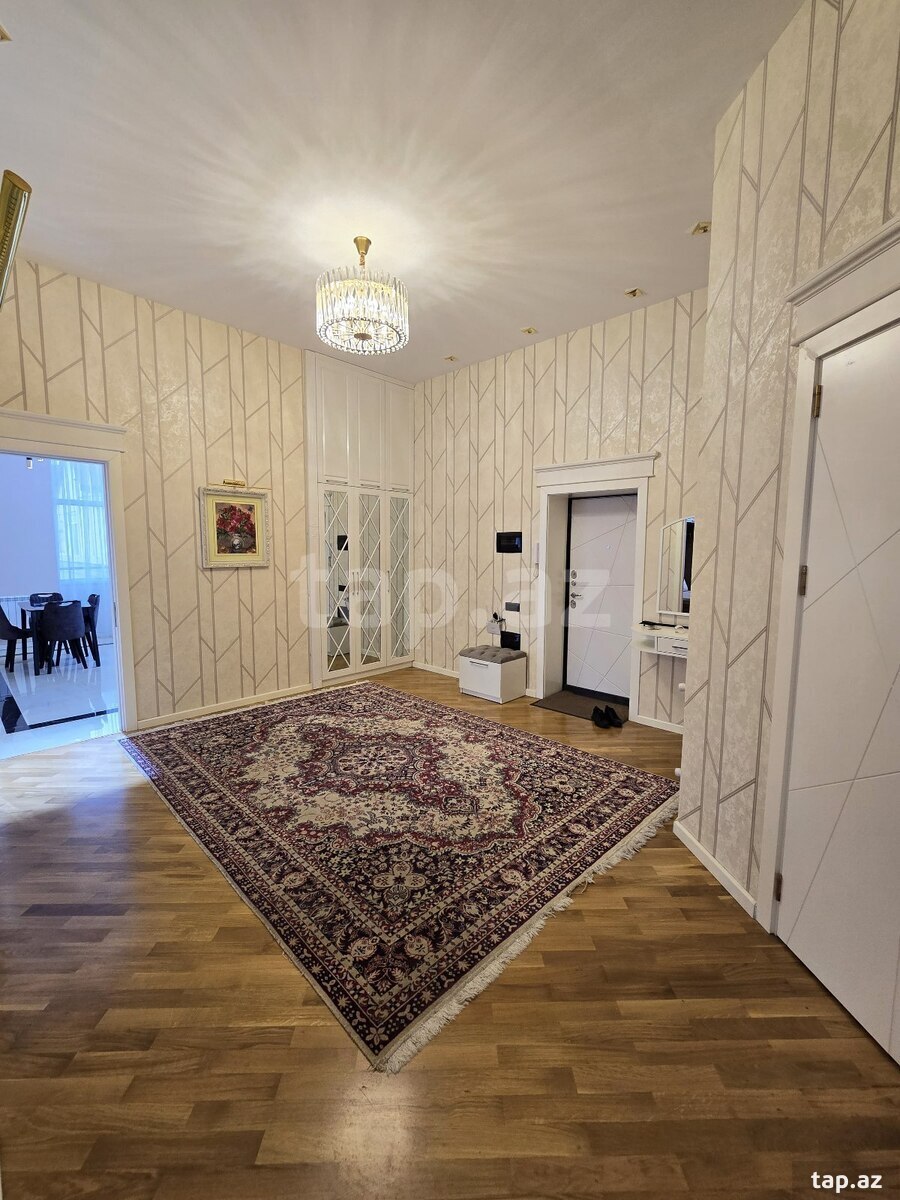 3-otaqlı yeni tikili kirayə verilir, N.Nərimanov m., 130 m² (13)