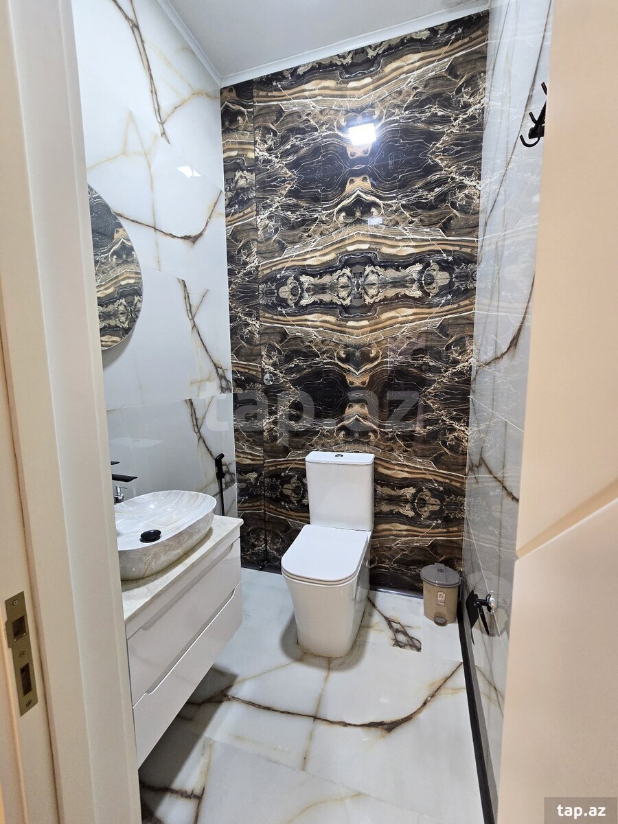 3-otaqlı yeni tikili kirayə verilir, N.Nərimanov m., 130 m² (14)