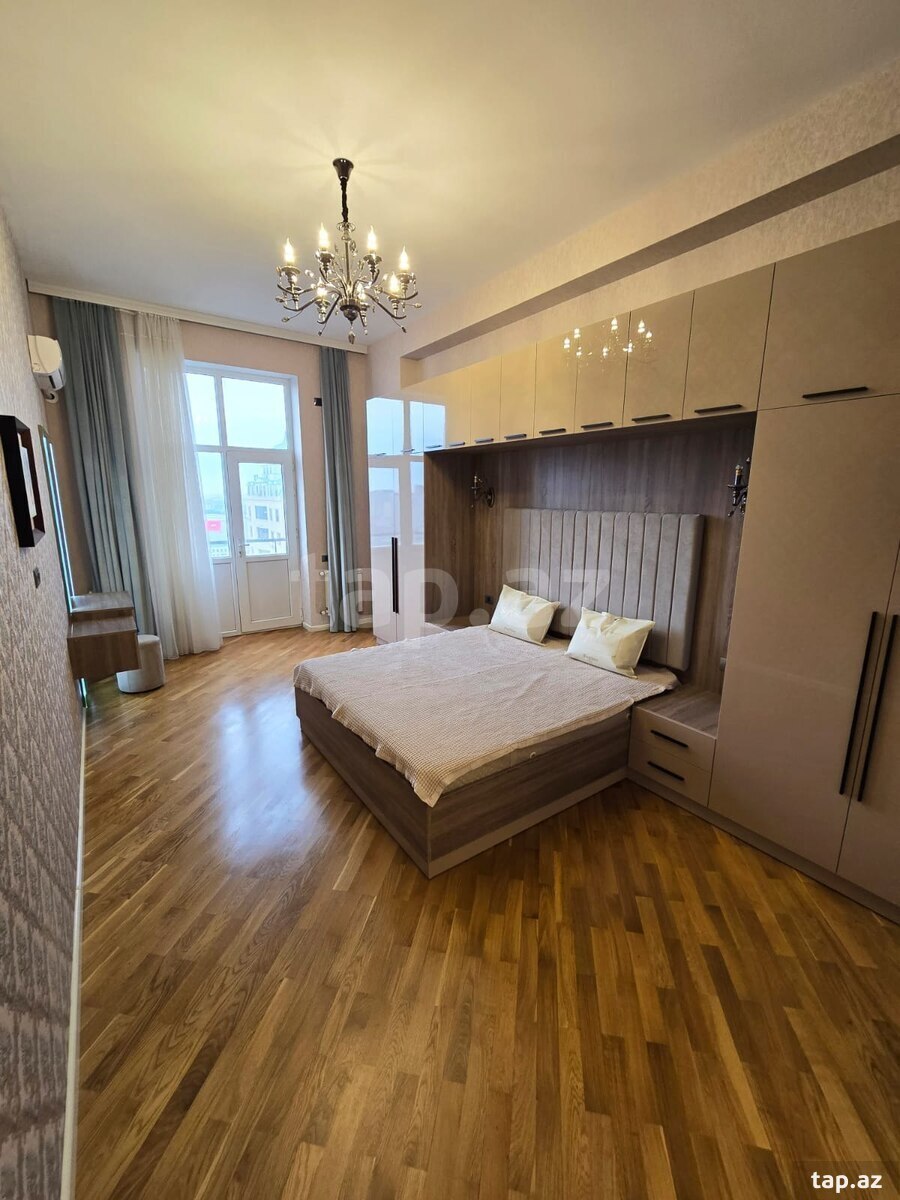 3-otaqlı yeni tikili kirayə verilir, N.Nərimanov m., 130 m² (16)