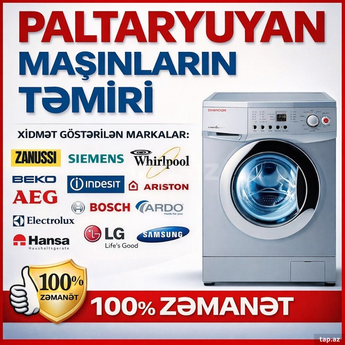 Paltaryuyan təmiri 