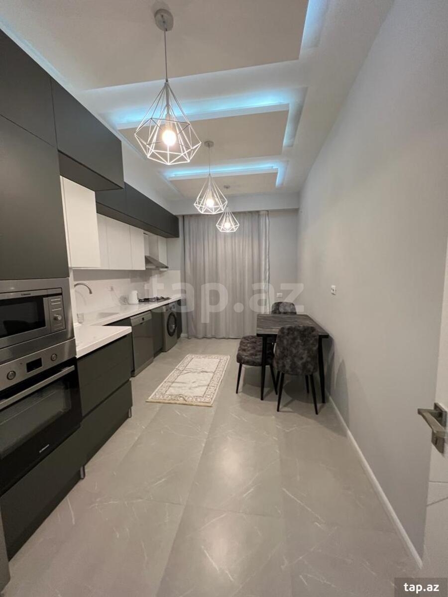 3-otaqlı yeni tikili kirayə verilir, İnşaatçılar m., 135 m² (8)