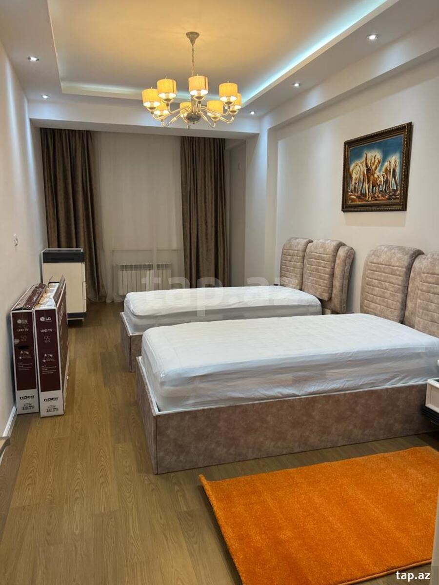 3-otaqlı yeni tikili kirayə verilir, İnşaatçılar m., 135 m² (6)