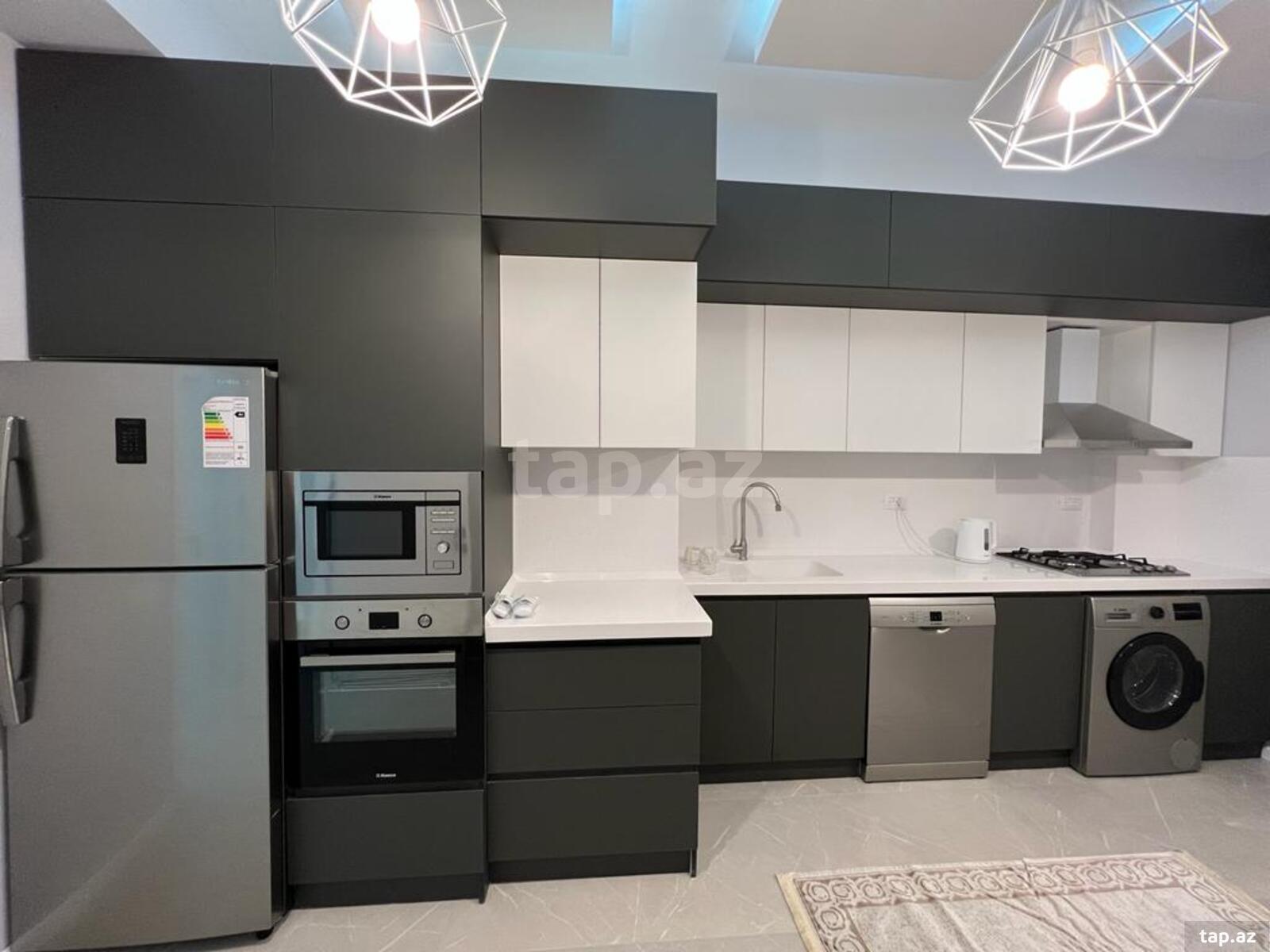 3-otaqlı yeni tikili kirayə verilir, İnşaatçılar m., 135 m² (9)