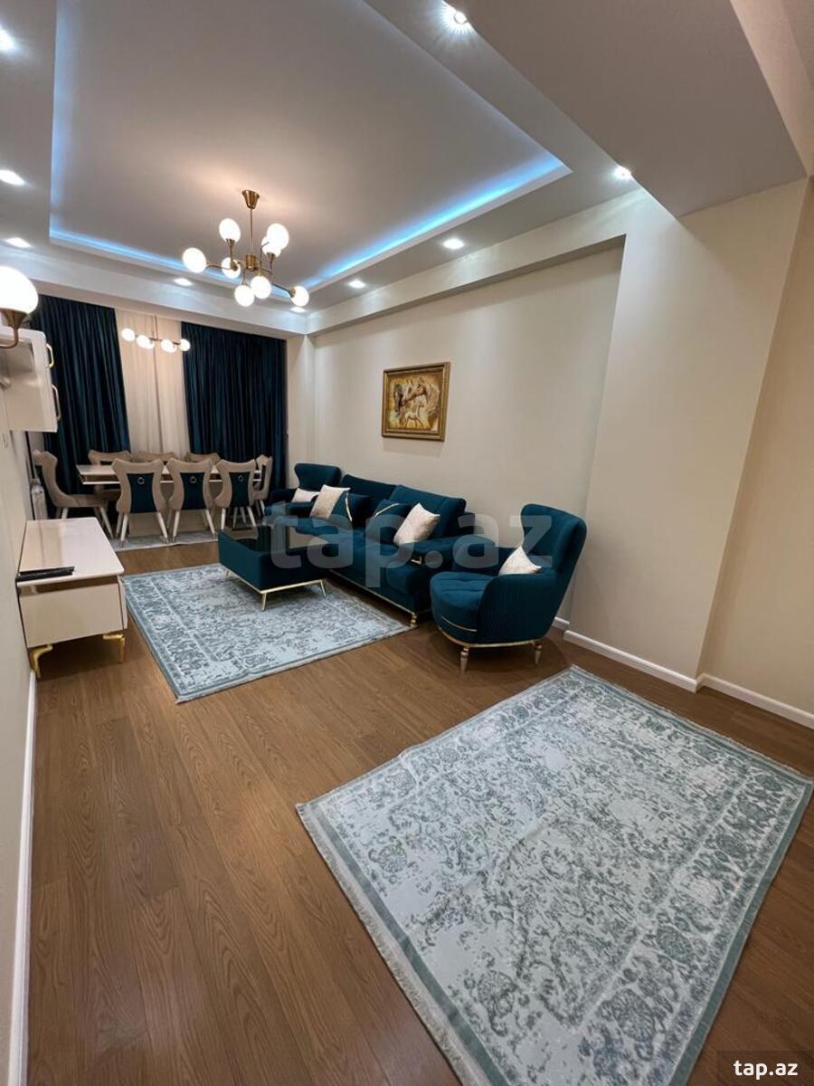 3-otaqlı yeni tikili kirayə verilir, İnşaatçılar m., 135 m² (2)