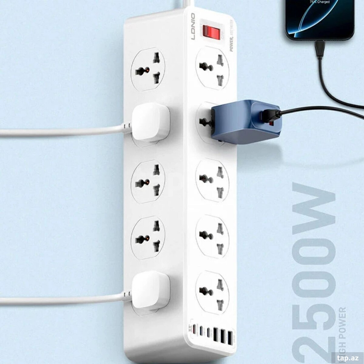 Ldnio uzadıcı 10 port 33W (2)