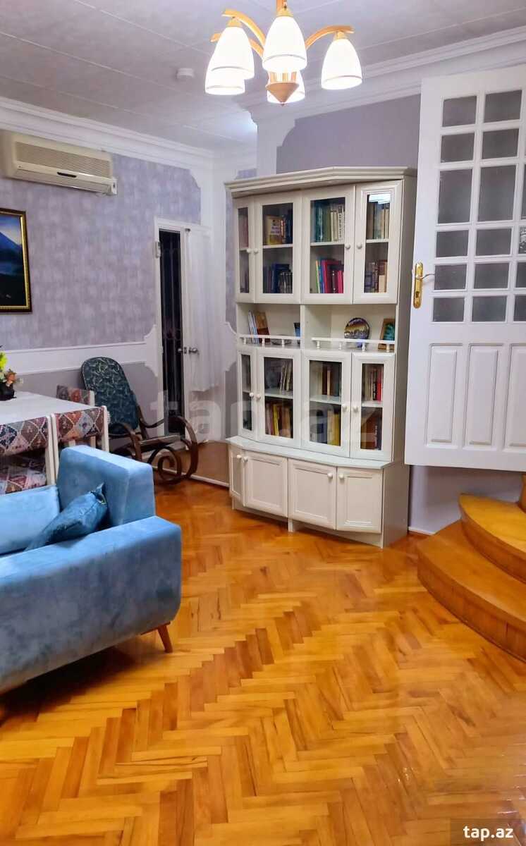 2-otaqlı mənzil kirayə verilir, Nizami küç., 50 m²