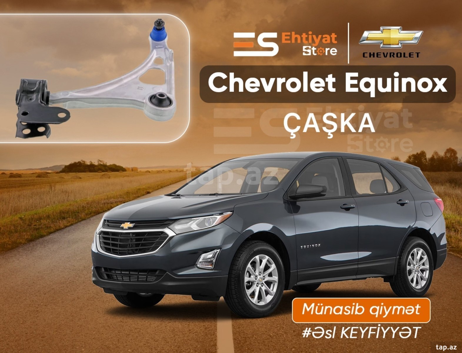 Chevrolet Equinox asqı qolu