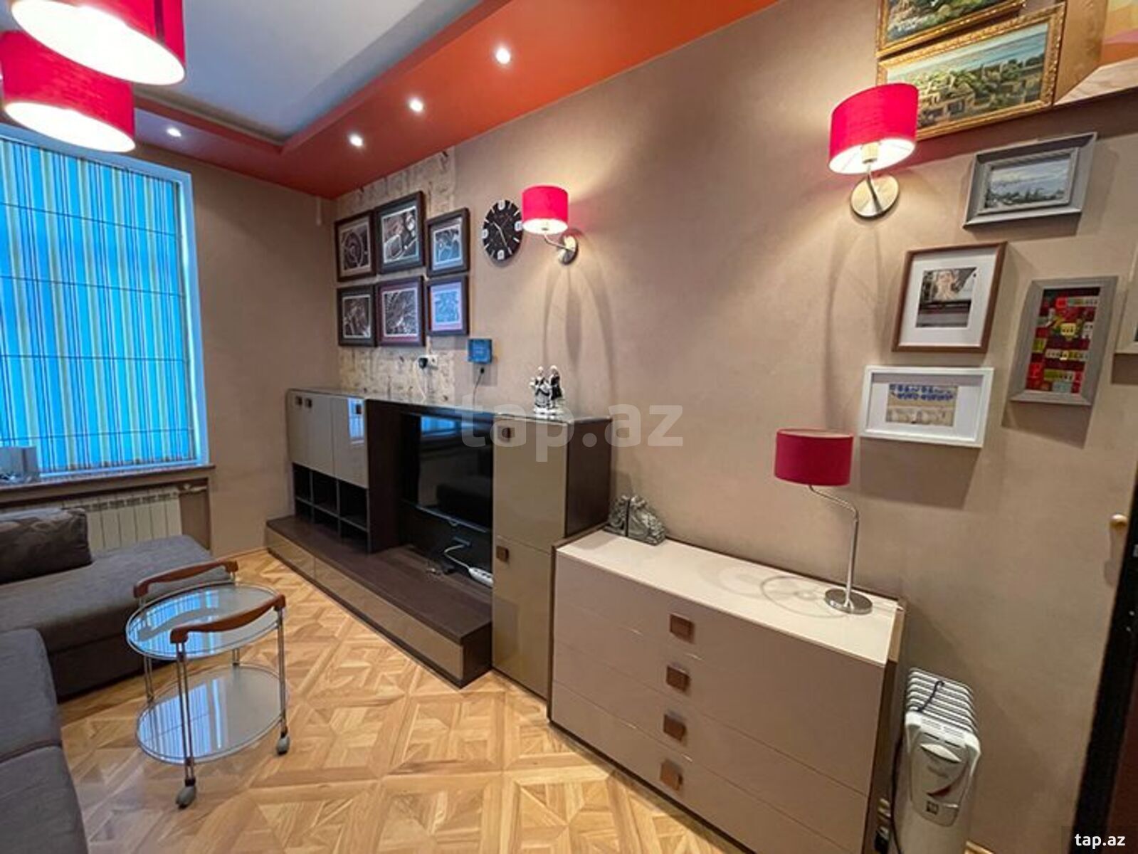 1-otaqlı yeni tikili kirayə verilir, Sahil m., 45 m² (6)