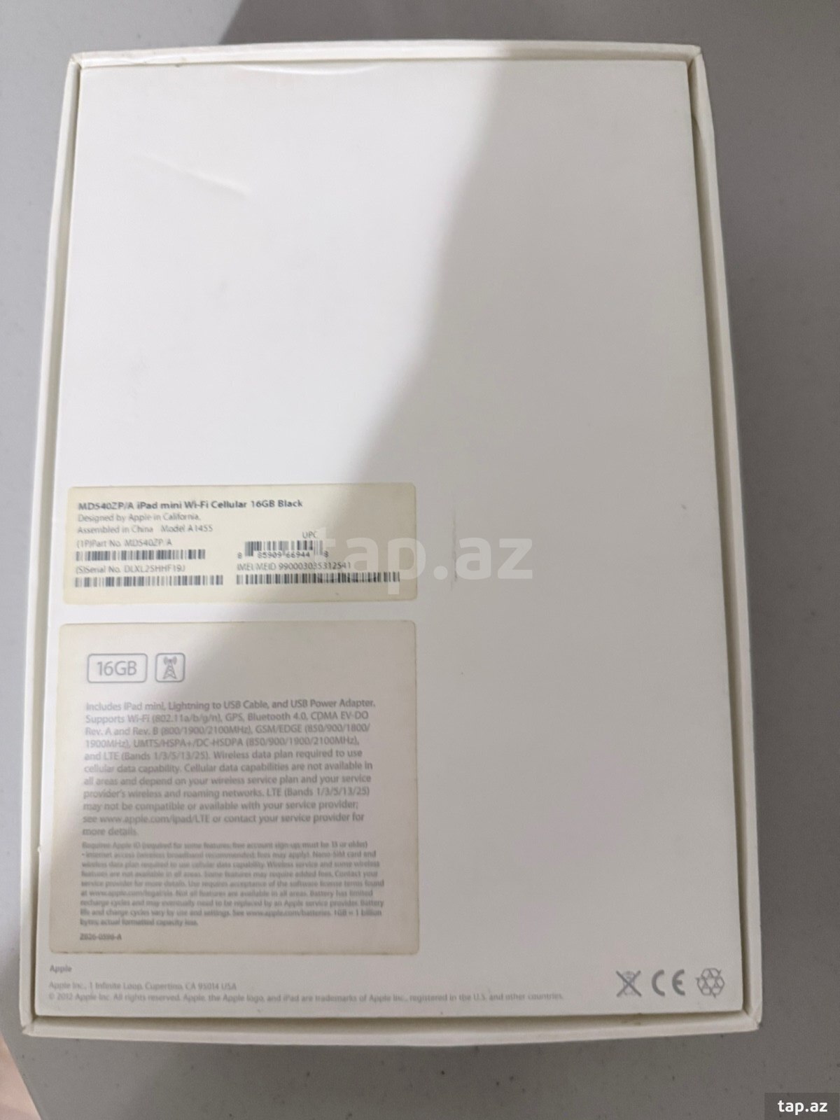 Apple iPad mini Wi-Fi + Cellular (A1455)  (2)