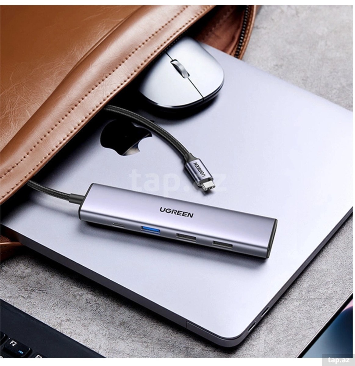 Görüntü və məlumat kabeli "Ugreen USB-C to HDMI HUB Adapter 5-in1 CM478" (12)