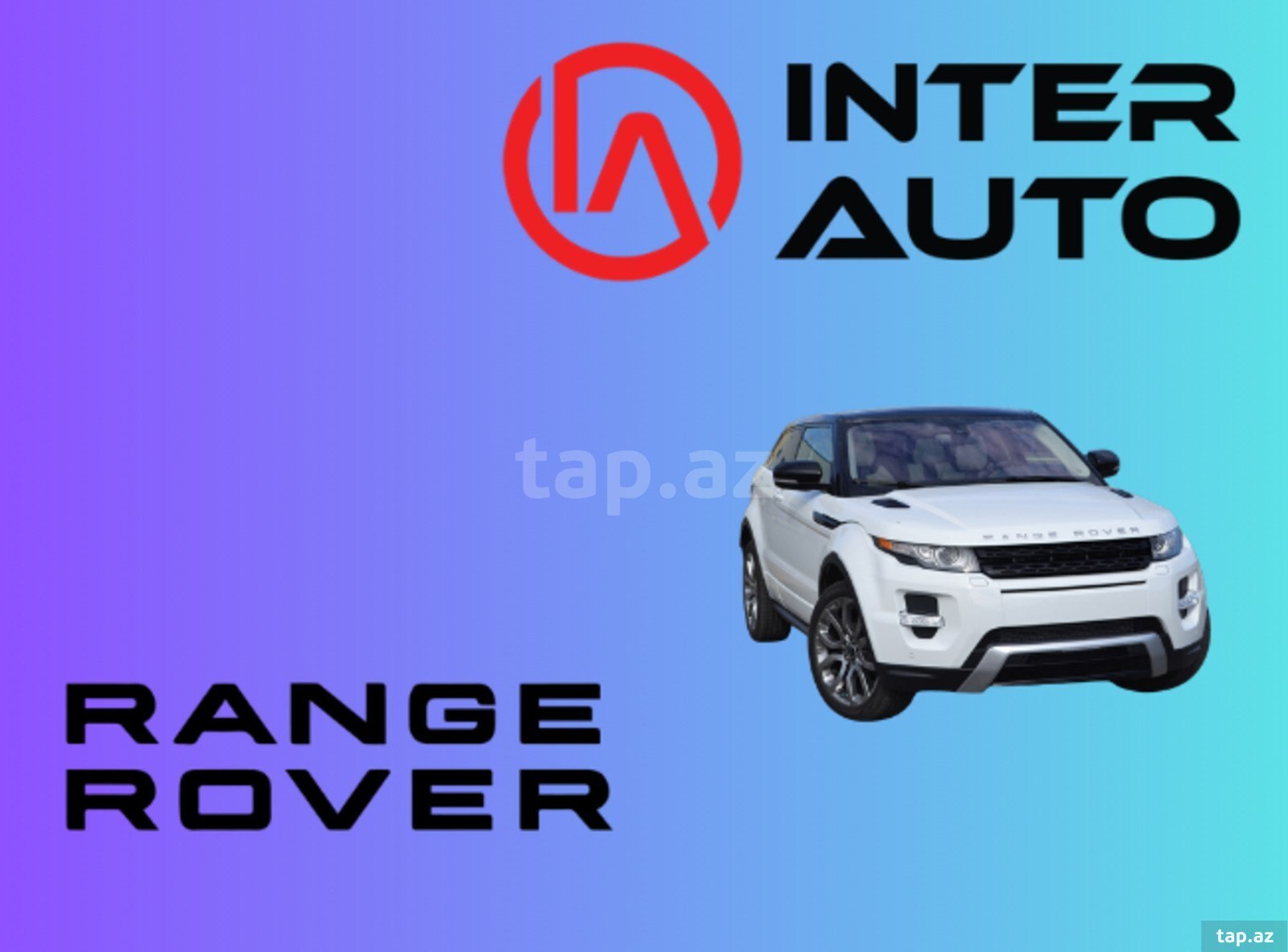 Land Rover RR Evoque 2012 ehtiyat hissələri