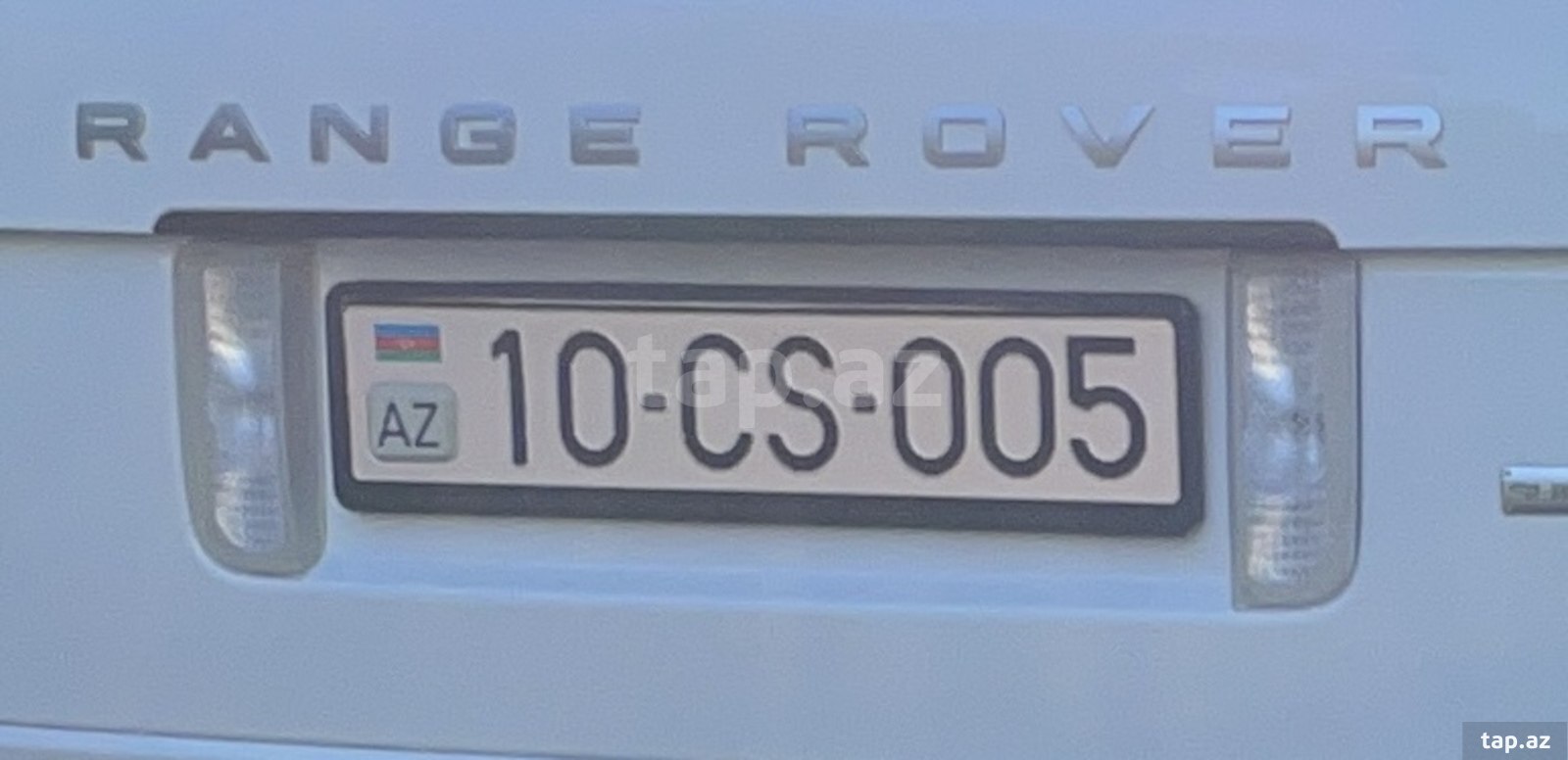 Avtomobil qeydiyyat nişanı - 10-CS-005