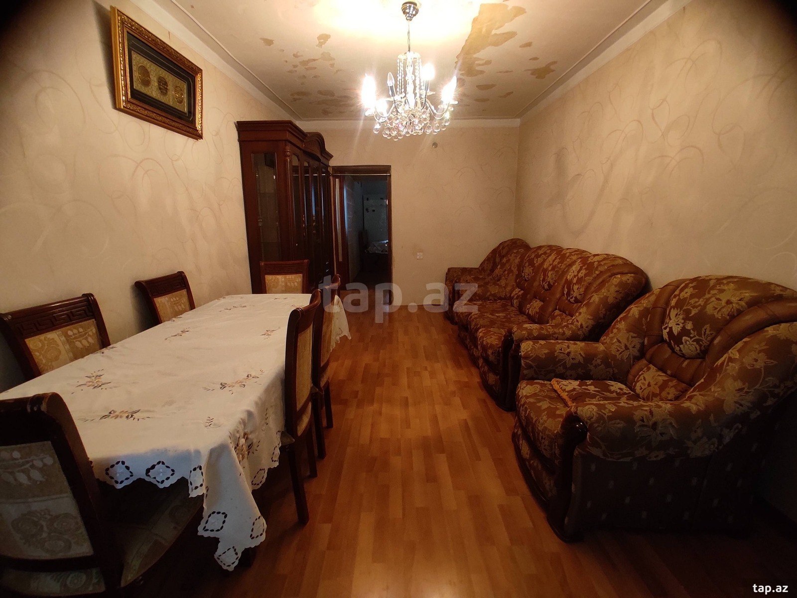 2-otaqlı mənzil kirayə verilir, Qara Qarayev m., 70 m² (4)