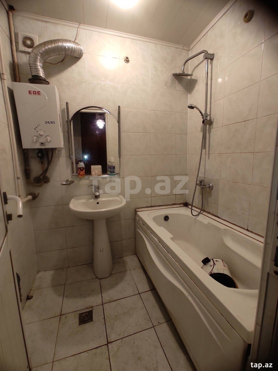 2-otaqlı mənzil kirayə verilir, Qara Qarayev m., 70 m² (22)