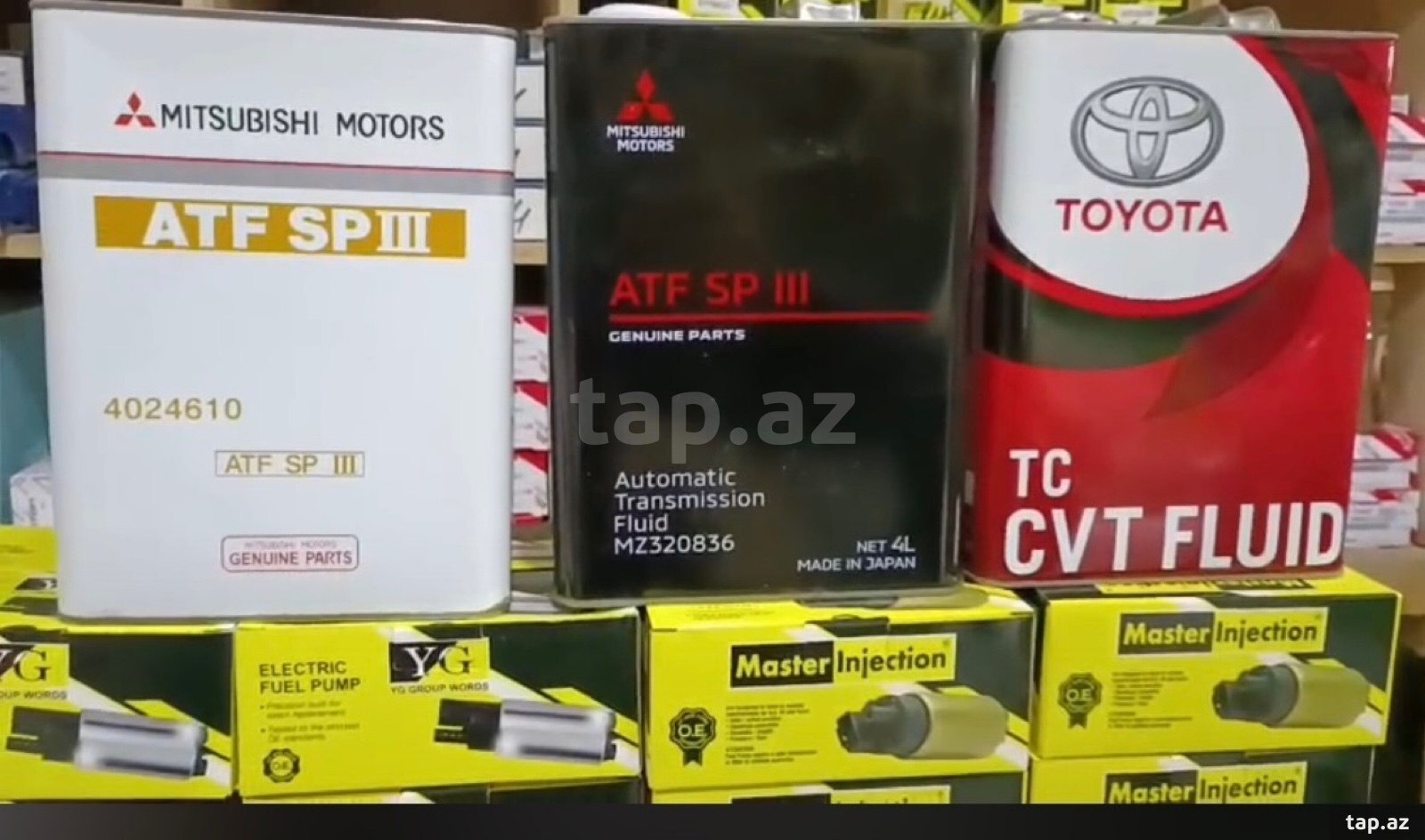 "Mitsubishi Pajero" yağlar və antifrizlər (7)
