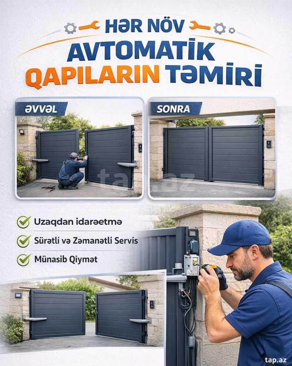 ASM-DooR Avtomatik qapı mühərriklərin təmiri