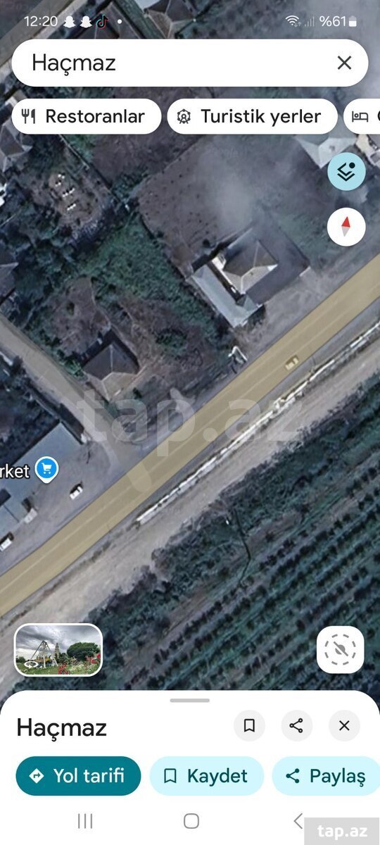 6 sot torpaq sahəsi, Xaçmaz r.