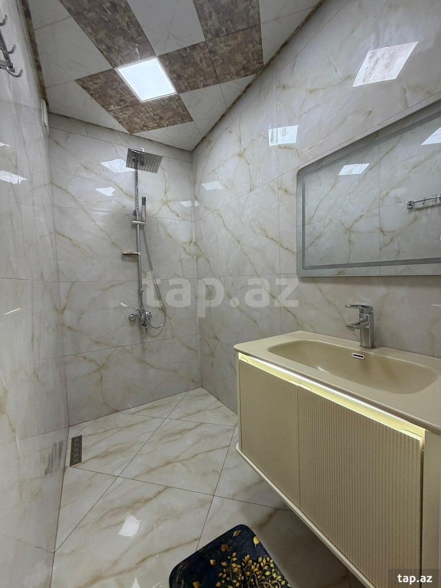 2-otaqlı mənzil kirayə verilir, Bakıxanov qəs., 60 m² (17)